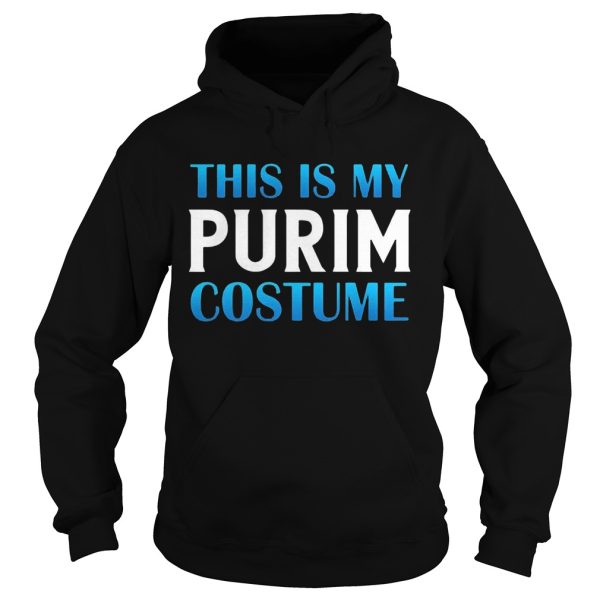 This Is My Purim Costume Funny Jewish Happy Purim Gift Shirt