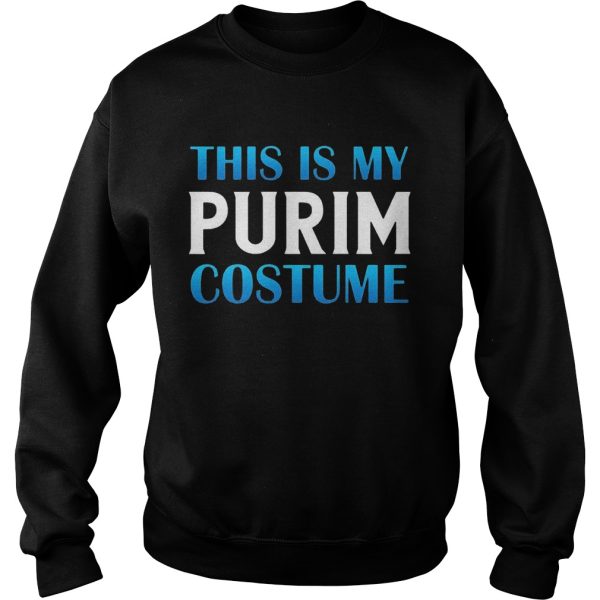 This Is My Purim Costume Funny Jewish Happy Purim Gift Shirt