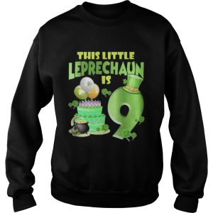 This Leprechaun Is 9 Years Old St Patricks Day T Shirt 3