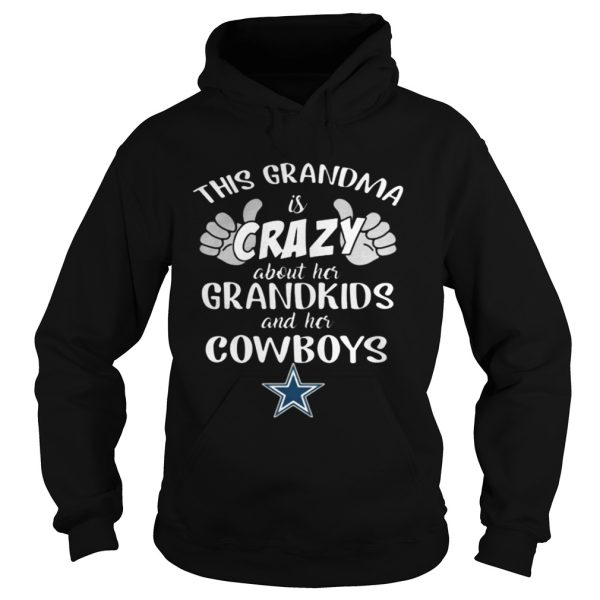 This grandma crazy about her grandkids and her Cowboys shirt