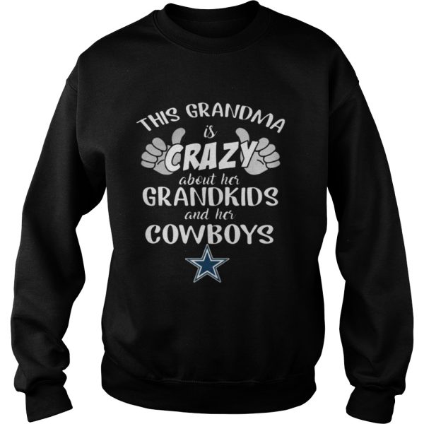 This grandma crazy about her grandkids and her Cowboys shirt