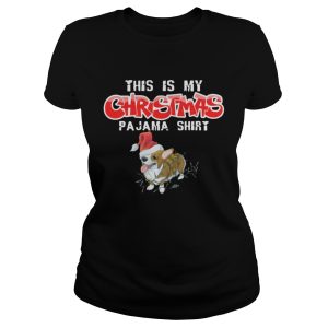 This is My Christmas Pajama Corgi Dogs Santa Shirt 2