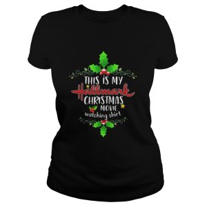This is my Hallmark Christmas movie watching grapes fruit Christmas shirt 2