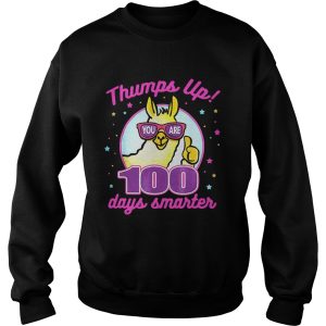 Thumps Up 100 Days Smarter Llama Shirt 2 Thumps Up 100 Days Smarter Llama Shirt 3