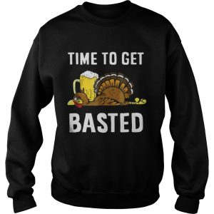 Time To Get Basted Thanksgiving Turkey shirt 1