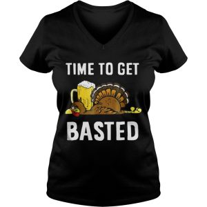 Time To Get Basted Thanksgiving Turkey shirt 3