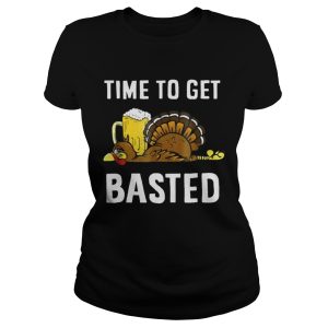 Time To Get Basted Thanksgiving Turkey shirt 4