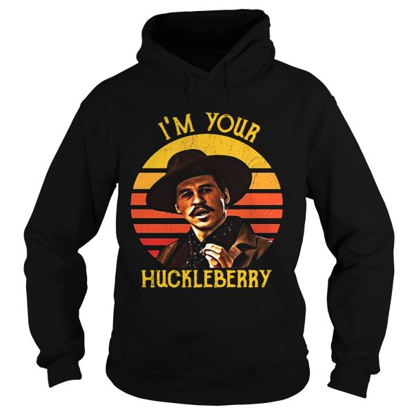 Tombstone John Henry Doc Holliday I’m your Huckleberry retro shirt