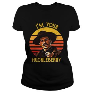Tombstone John Henry Doc Holliday I'm your Huckleberry retro shirt 2