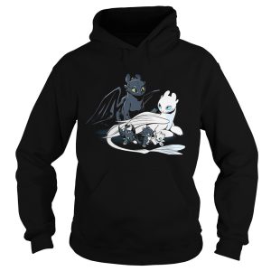 Toothless Light Fury and Night Lights in the Hidden World shirt 2