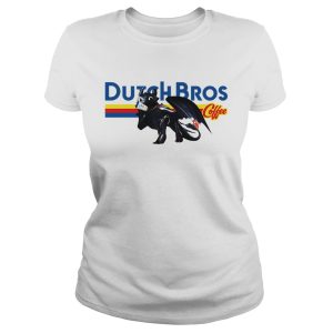 Toothless drinking Dutch Bros coffee shirt 1