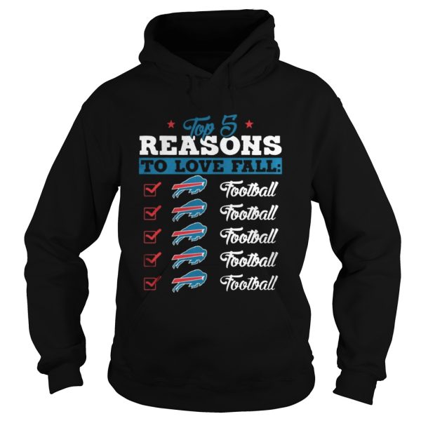 Top 5 Reasons To Love Falls Bills Football Team T-Shirt