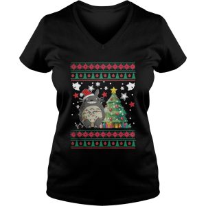 Totoro Christmas sweater 1 Totoro Christmas sweater 2