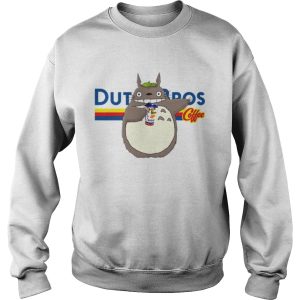 Totoro drinking Dutch Bros coffee shirt 3