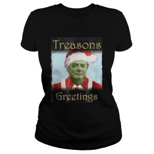 Treason Greeting Funny Santa Claus Christmas Sweatshirt 3