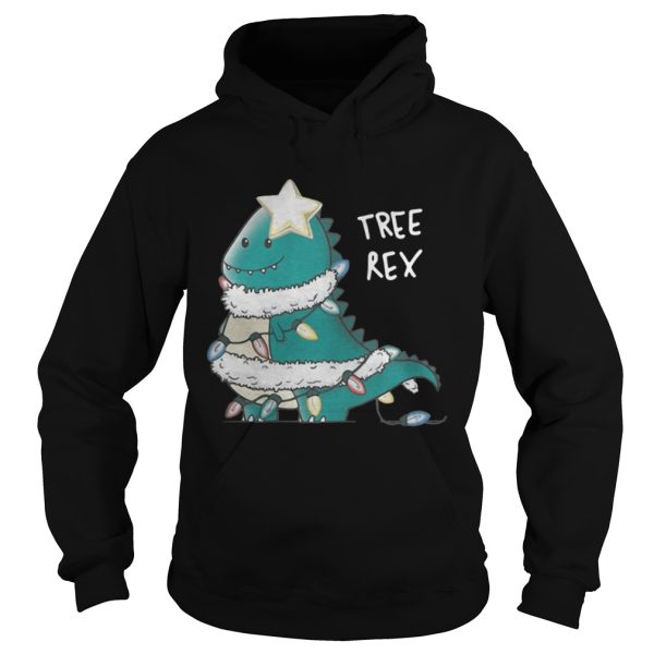 Tree TRex Christmas Ugly shirt