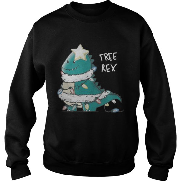 Tree TRex Christmas Ugly shirt