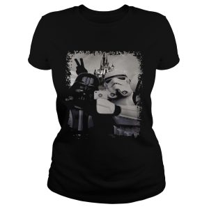 Troops Darth Vader Selfie Disney Land Funny Gift Shirt 1