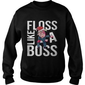 Trump Floss like a boss Chirstmas shirt 2 Trump Floss like a boss Chirstmas shirt 3