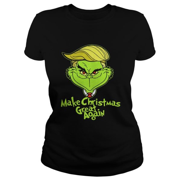 Trump Grinch Make Christmas Great Again Shirt