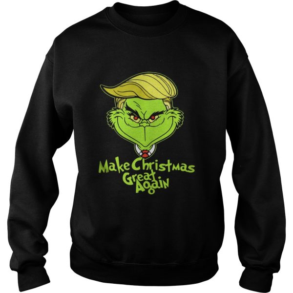 Trump Grinch Make Christmas Great Again Shirt