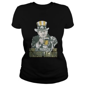Trump make St Patrick's day great again shirt 1