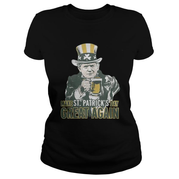 Trump make St Patrick’s day great again shirt