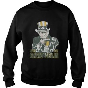 Trump make St Patrick's day great again shirt 3