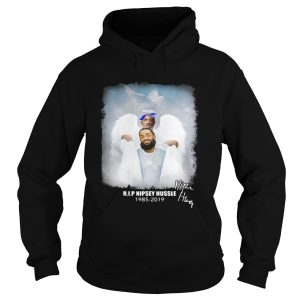 Tupac Shakur welcoming Nipsey Hussle into Heaven RIP 1985 2019 shirt 2