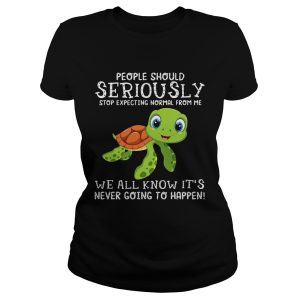 Turtle people should seriously stop expecting normal shirt 1