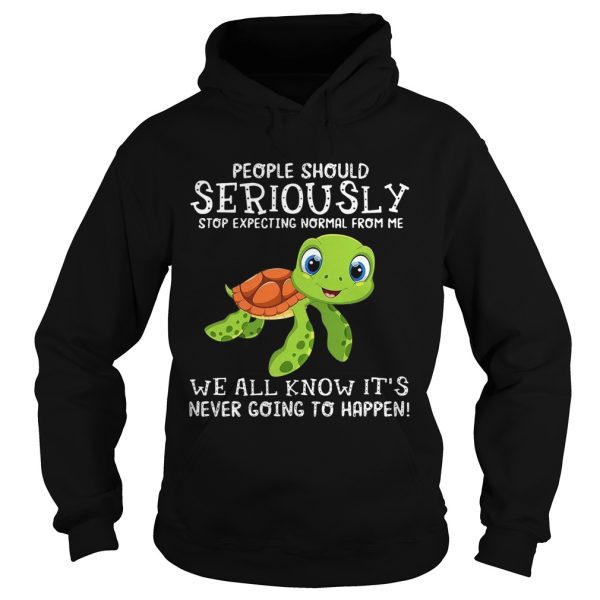 Turtle people should seriously stop expecting normal shirt