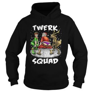 Twerk Squad Santa And Elf Twerking Christmas shirt 1