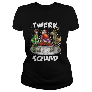 Twerk Squad Santa And Elf Twerking Christmas shirt 1 Twerk Squad Santa And Elf Twerking Christmas shirt 2