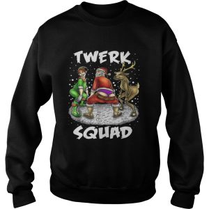 Twerk Squad Santa And Elf Twerking Christmas shirt 2 Twerk Squad Santa And Elf Twerking Christmas shirt 3
