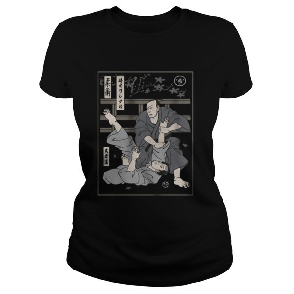 Two Samurai wrestling knockout shirt