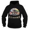 U S Marines sunset shirt