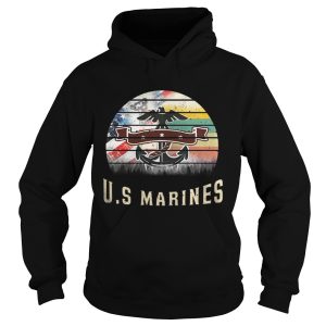 U S Marines sunset shirt 1