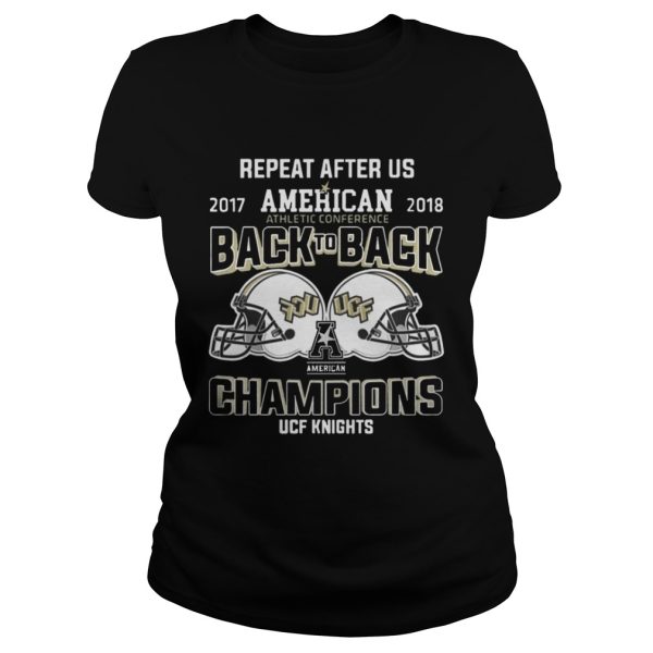 UCF Knights 2018 AAC College Football Champions Shirt