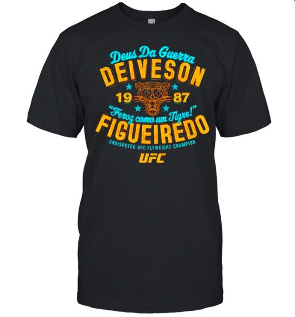 UFC deiveson figueiredo fierce like a tiger shirt