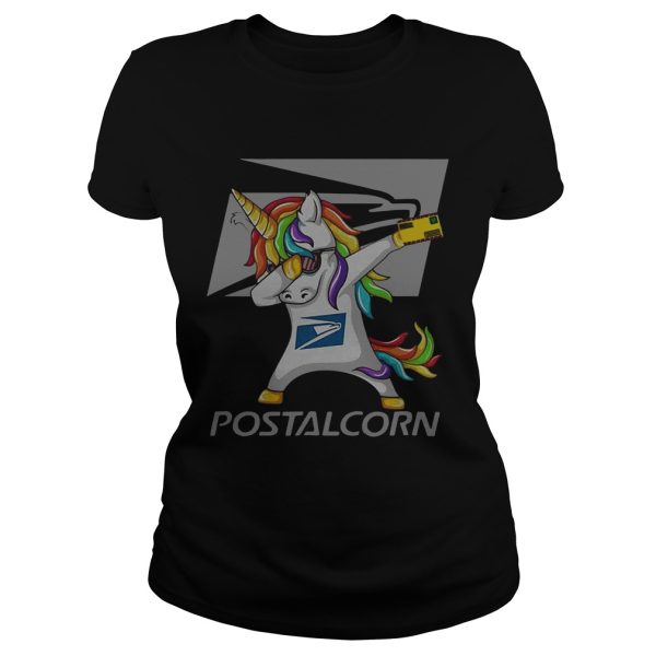 Unicorn Dabbing postalcrn shirt