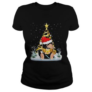 Unicorn christmas tree shirt 2