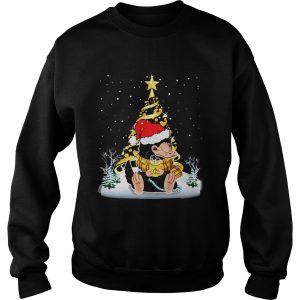 Unicorn christmas tree shirt 3