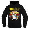 Unicorn dabbing Volbeat retro shirt
