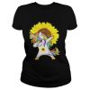 Unicorn sunflower shirt