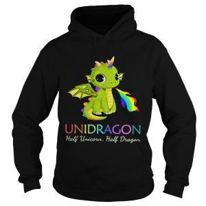 Unidragon half unicorn half unicorn LGBT shirt 2