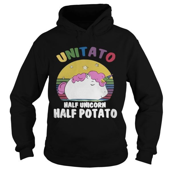 Unitato half unicorn half potato shirt