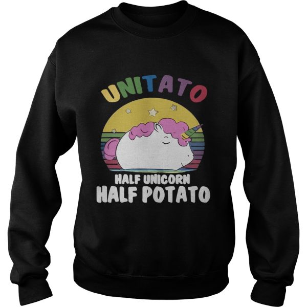 Unitato half unicorn half potato shirt