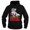Valentines T-rex Heart Crusher shirt