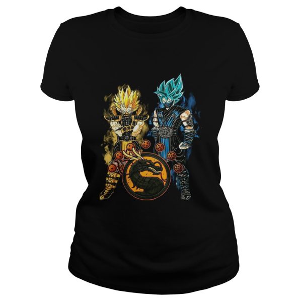 Vegeta Goku Seb Zero Scorpion mashup shirt