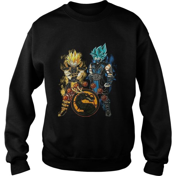 Vegeta Goku Seb Zero Scorpion mashup shirt